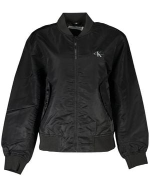 Calvin Klein Bomber Jackets - Black