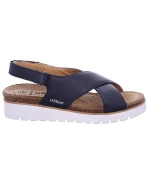 Mephisto Flat Sandals - Blue