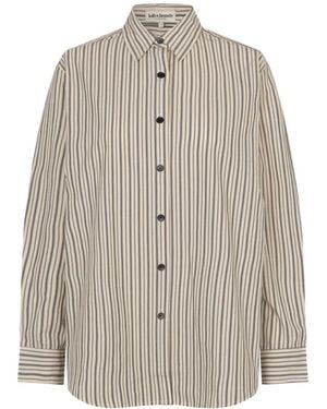 Lolly's Laundry Overhemden ,Veelkleurig ,Shirts - Grijs