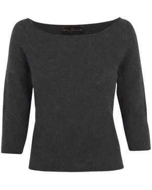 Cortana Round-Neck Knitwear - Negro