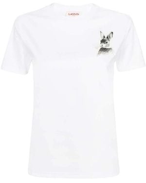 Lanvin T-Shirts - Blanc
