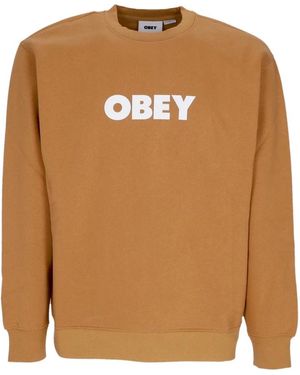 Obey Sweatshirts - Brown