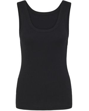Ball Sleeveless Tops - Nero