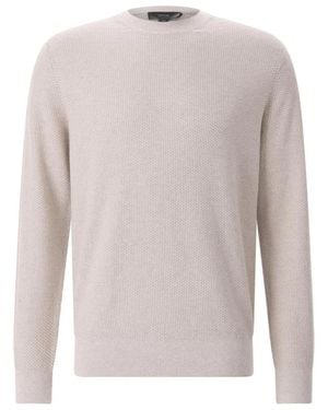 Vince Round-Neck Knitwear - Gris