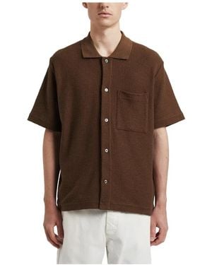 Norse Projects Short Sleeve Shirts - Marrón