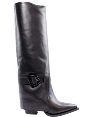 Elvio Zanon Cowboy Boots - Negro