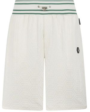 Philipp Plein Casual Shorts - White