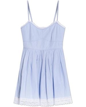 LoveShackFancy Kleid Harrisine - Blau
