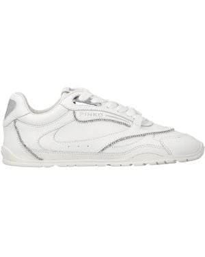 Pinko Schoenen ,Wit ,Leer Yulia 04 Sneakers