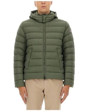 Colmar Fitness ,Groen ,Leer 1252 Donsjack