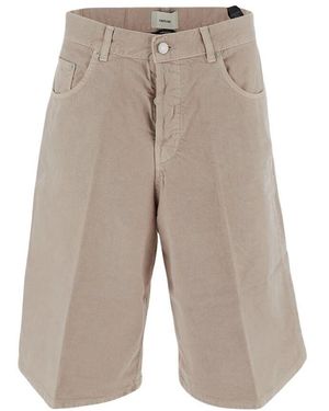 Haikure Weite Taschen Shorts - Grau