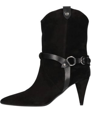 Strategia Cowboy Boots - Negro