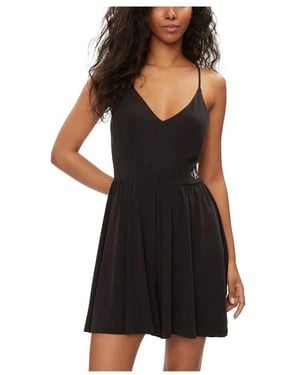 Calvin Klein Short Dresses - Black