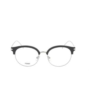 Fendi Glasses - Metallic
