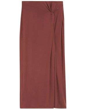 HUGO Midi Skirts - Rojo