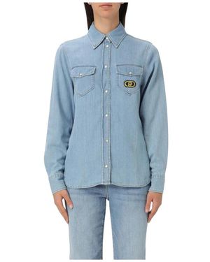 Liu Jo Denim Shirts - Blu