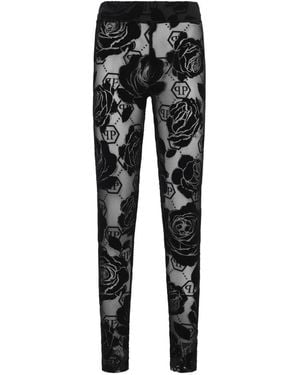 Philipp Plein Leggings - Negro