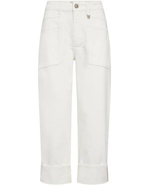 Mos Mosh Loose-Fit Jeans - Blanco