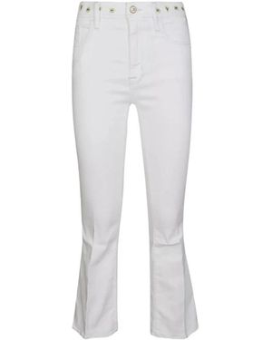 Jacob Cohen Cropped Trousers - White
