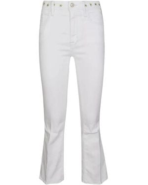 Jacob Cohen Cropped Trousers - White