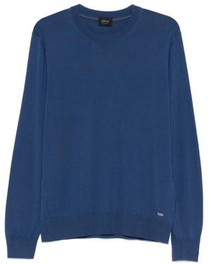 Brioni Round-Neck Knitwear - Blue