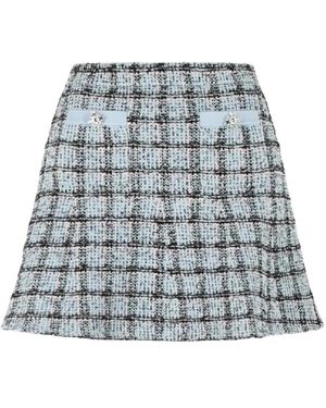 Self-Portrait Short Skirts - Blue