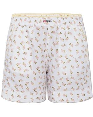DIESEL Short Shorts - Blanco