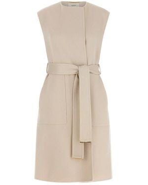 Agnona Waistcoats - Natural