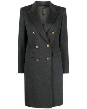 Tagliatore Parigi Double-Breasted Jas - Zwart