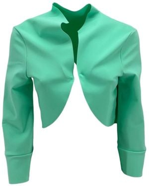 Chiara Boni Jersey Bolero - Grün