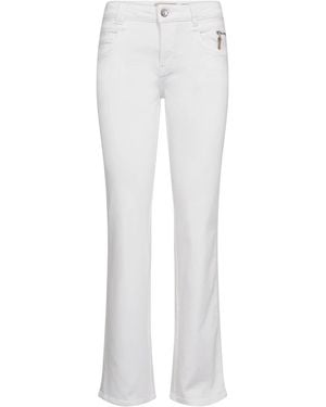 Mos Mosh Jeans ,Wit ,Mmcarla Naomi Deluxe Jeans