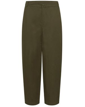 My Essential Wardrobe Kendel Barrel Broek - Groen