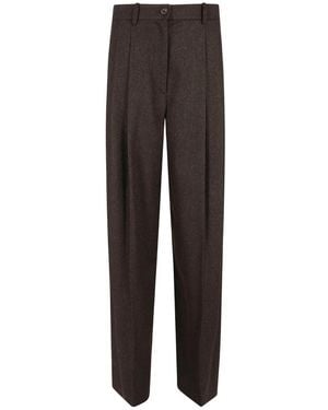 Ralph Lauren Wide Trousers - Marrone