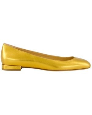 Francesco Russo Ballerina Shoes - Yellow