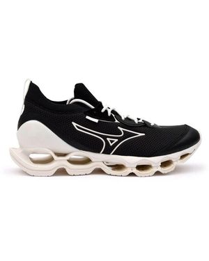 Mizuno Sneaker aus funktionsgewebe mit gummidetails - Schwarz