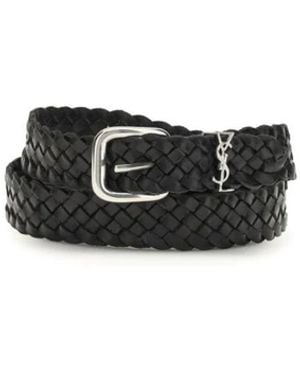 Saint Laurent Belts - Black