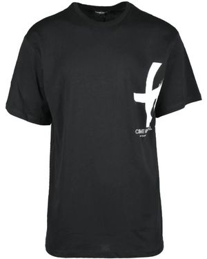 CoSTUME NATIONAL T-shirt in cotone contemporanea - Nero