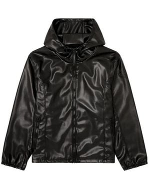 DIESEL Light Jackets - Black