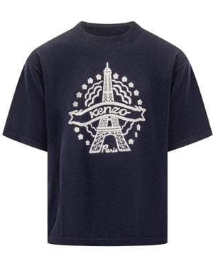 KENZO T-Shirts - Blu