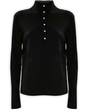 Kocca Slim Fit Coltrui - Zwart