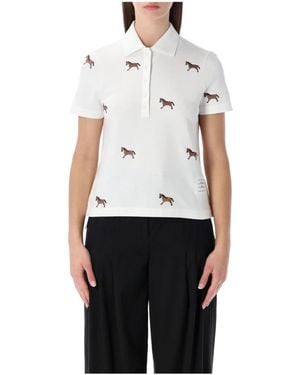 Thom Browne Polo Shirts - Blanco