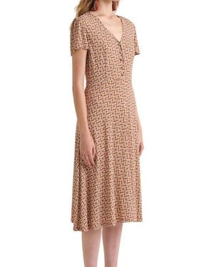 Maliparmi Midi Dresses - Brown