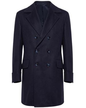 Kiton Giaccone - Blau
