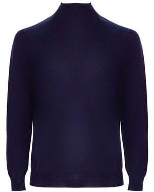 Fedeli Turtlenecks - Blue