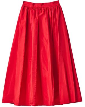 KARL LAGERFELD Midi Skirts - Red