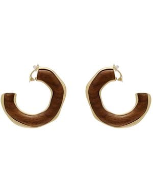 Cult Gaia Earrings - Marrón