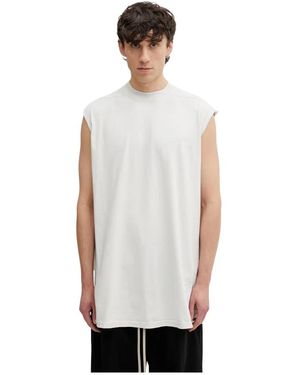 Rick Owens Tops ,Katoen Tarp T - Wit