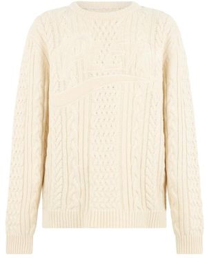 Philipp Plein Pullover Rundhals Ls Love - Natur