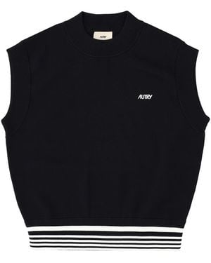 Autry Sleeveless Tops - Blue