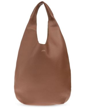 A.P.C. Schultertasche Neige - Braun